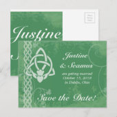 アイルランド クラダッハ 案内ポストカード (正面/裏面)