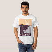 アイルランド クレア県 モーハー崖 Tシャツ (正面フル)