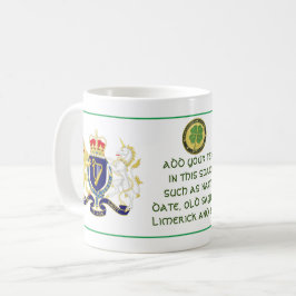 アイルランド クレスト オーダーメイド  コーヒーマグカップ