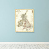 アイルランド，グロスブリタニエン キャンバスプリント (インサイチュ (ウッドフロア))