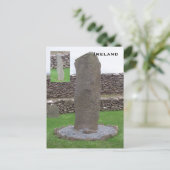 アイルランド、ケリー州Riasc Stone ポストカード (スタンド正面)