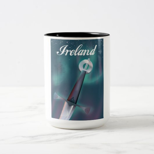 アイルランド ケルト剣 ツートーンマグカップ (中央)