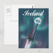 アイルランド ケルト剣 ポストカード (正面/裏面)