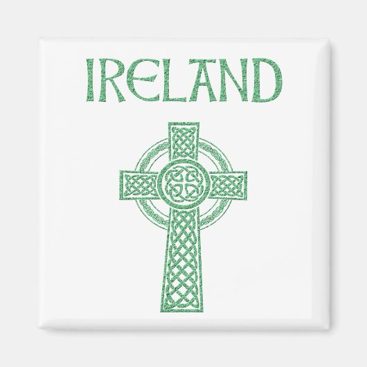 アイルランド ケルト十字 マグネット (正面)