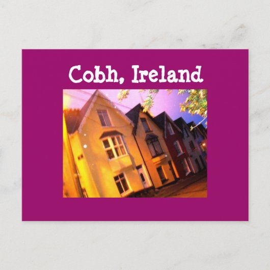 アイルランド,コブ ポストカード (正面)