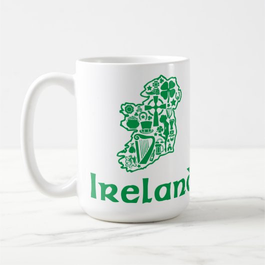 アイルランド コーヒーマグカップ (左)