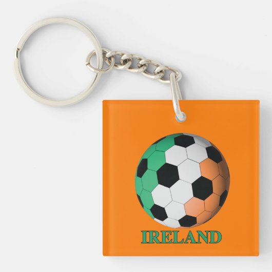 アイルランド サッカー キーホルダー (正面)