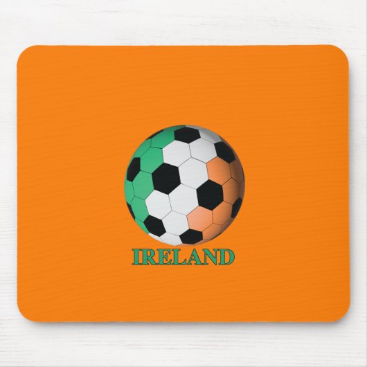 アイルランド サッカー マウスパッド (正面)