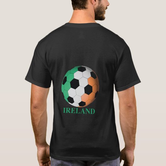 アイルランド サッカー Tシャツ (裏面)