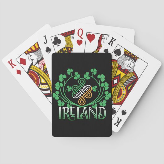 アイルランド シャムロック トランプ (裏面)