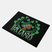 アイルランド シャムロック ドアマット (アングル)