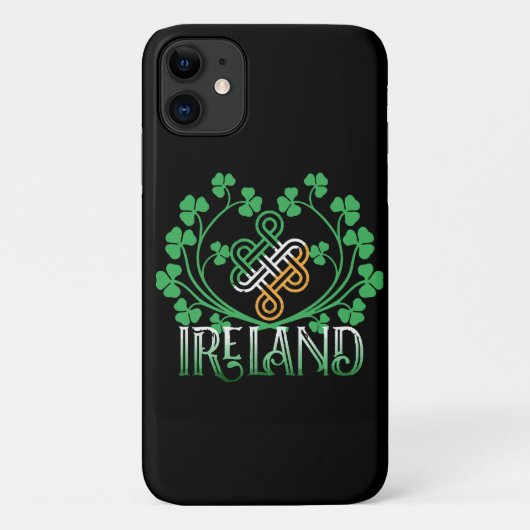 アイルランド シャムロック Case-Mate iPhoneケース (裏面)