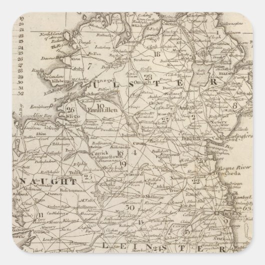 アイルランド スクエアシール (正面)