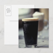 アイルランド スタウトのピントグラス ポストカード (正面/裏面)