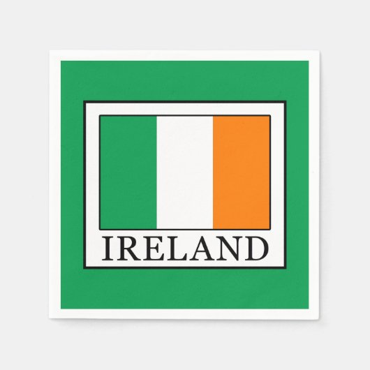 アイルランド スタンダードカクテルナプキン (正面)