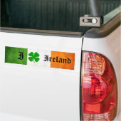 アイルランド(ステッカー)の好み バンパーステッカー (トラック上)