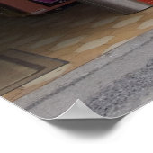 アイルランド、ストランドヒル。自転車置き場 ポスター (角)