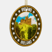 アイルランド セラミックオーナメント (右)