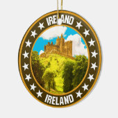 アイルランド セラミックオーナメント (左)