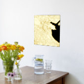 アイルランド・ダブリンのクラシックでモダンな高級ギフトマップ 箔ポスター (レイダウン (キッチン))