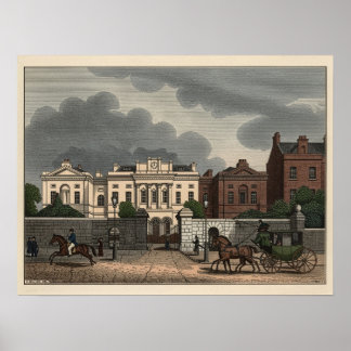 アイルランド、ダブリンのセント・パトリック・ダン病院 1835年 ポスター