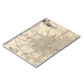 アイルランド·ダブリンの地図 ノートブック (左側)