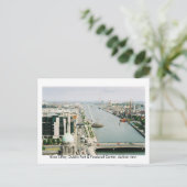 アイルランド、ダブリンポート&ファイナンシャルセンターのスカイライン ポストカード (スタンド正面)