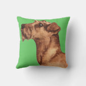 アイルランド・テリアが好き クッション (裏面)