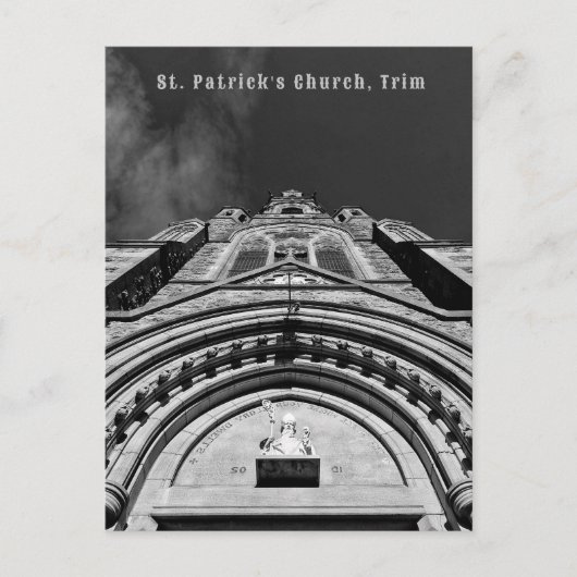アイルランド,トリム,セントパトリック教会 ポストカード (正面)