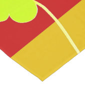 アイルランド·ドイツ国旗シャムロック·クローバー·セント·パトリック·おもしろい ロングテーブルランナー (コーナー)