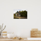 アイルランド、ドロモランド城壁庭園 ポスター (キッチン)