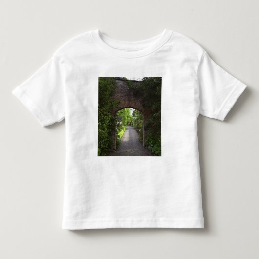 アイルランド、ドロモランド城、とても緑豊か トドラーTシャツ (正面)