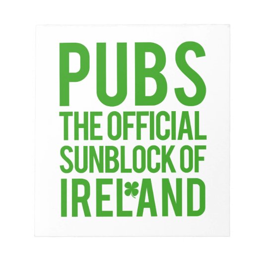 アイルランド ノートパッド (正面)