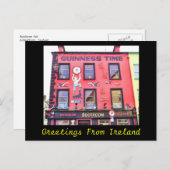 アイルランド ハッピーアワーポストカード ポストカード (正面/裏面)