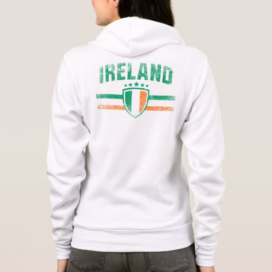 アイルランド パーカ (裏面)