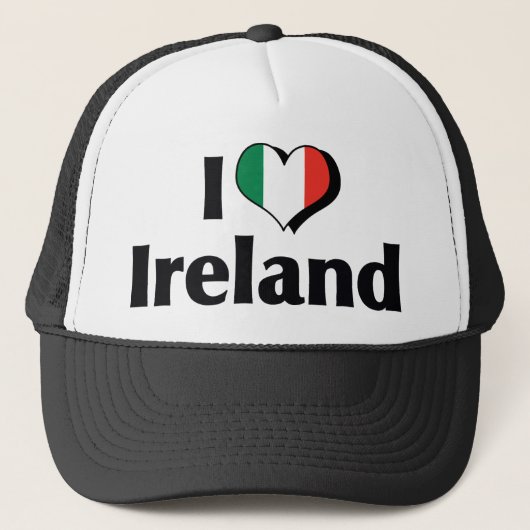 アイルランド フラッグ が大好き キャップ (正面)