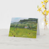 アイルランド ベンブルベン アイリッシュ グリーティング カード (黄色い花)