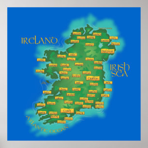 アイルランド ポスター