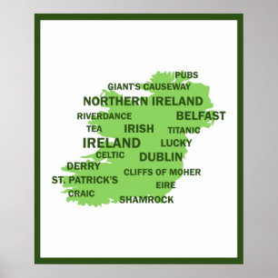 アイルランド ポスター
