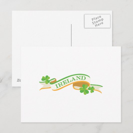 アイルランド ポストカード (正面/裏面)