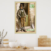 アイルランド～ヴィンテージ旅行ポスター ポスター (キッチン)