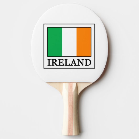 アイルランド 卓球ラケット (正面)