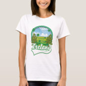 アイルランド 旅行 ロゴ Tシャツ (正面)