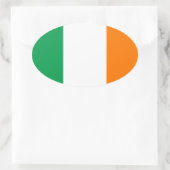 アイルランド 楕円形シール (バッグ)