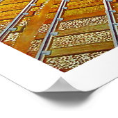 アイルランド，鉄道，景観表示，ヴィンテージ，旅行 ポスター (角)