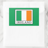アイルランド 長方形シール (バッグ)
