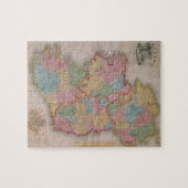 アイルランド(1835年)のヴィンテージの地図 ジグソーパズル (横)