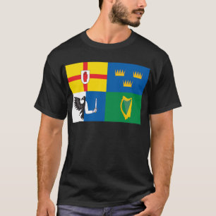 アイルランド(4つの地域の旗) Tシャツ