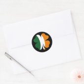 アイルランド 4つ葉のクローバー ステッカー (封筒)