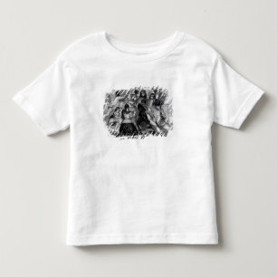 アイルランド、c.1845のポテトの店の攻撃 トドラーTシャツ